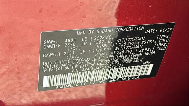 2026 Subaru Forester Base
