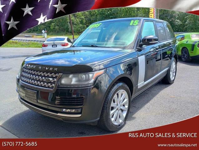 2015 Land Rover Range Rover 3.0L V6 Supercharged HSE for sale in Linden, PA