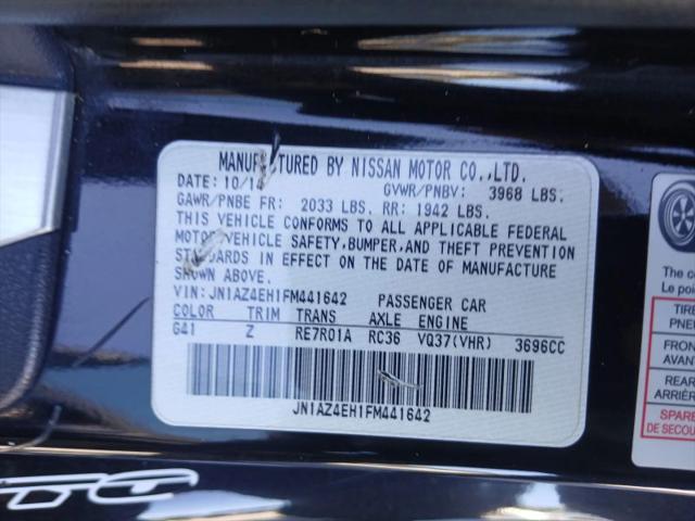 2015 Nissan 370Z NISMO Tech