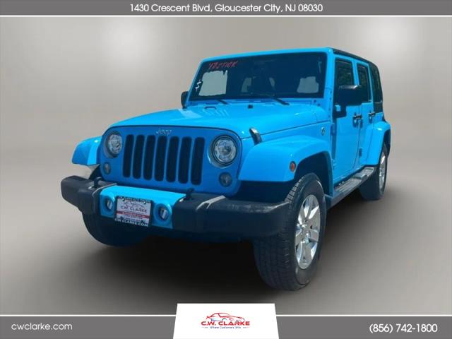 2017 Jeep Wrangler Unlimited Sahara 4x4 for sale in Gloucester City, NJ