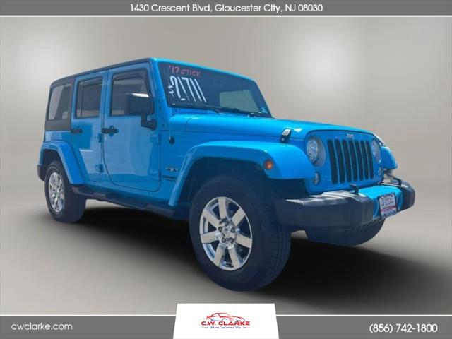 2017 Jeep Wrangler Unlimited Sahara 4x4