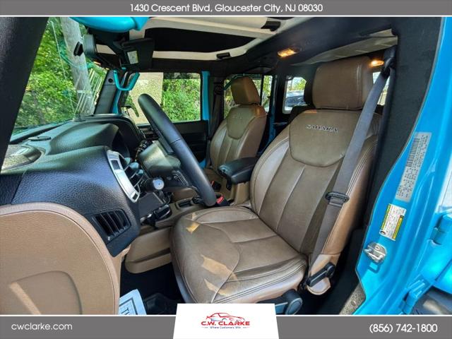 2017 Jeep Wrangler Unlimited Sahara 4x4