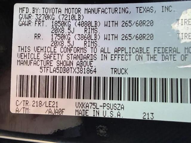 2026 Toyota Tundra SR5 CrewMax 5.5' Bed