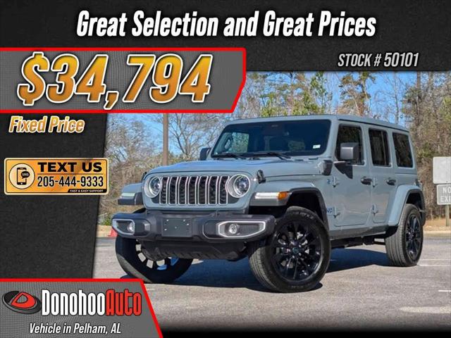 2025 Jeep Wrangler 4xe Sahara 4xe for sale in Pelham, AL