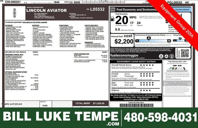 2023 Lincoln Aviator Reserve