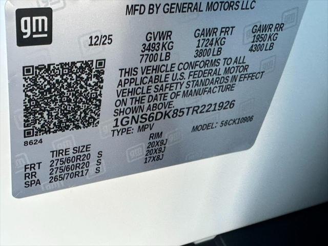 2026 Chevrolet Suburban Z71, 4WD