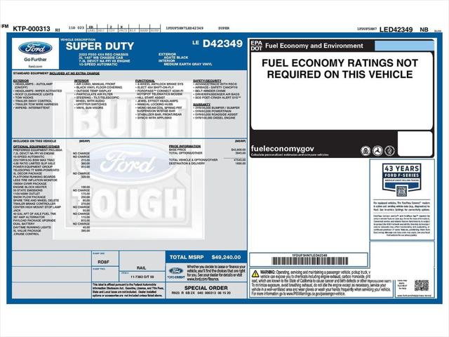 2020 Ford F-550 XL