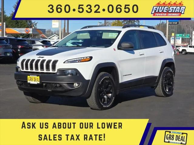 2018 Jeep Cherokee Trailhawk 4x4 for sale in Aberdeen, WA