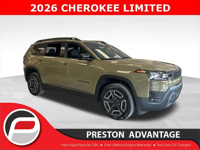 2026 Jeep Cherokee CHEROKEE LIMITED 4X4 2026 Jeep Cherokee CHEROKEE LIMITED 4X4