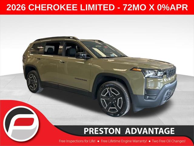 2026 Jeep Cherokee CHEROKEE LIMITED 4X4 2026 Jeep Cherokee CHEROKEE LIMITED 4X4