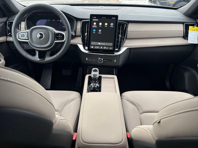 2026 Volvo XC90 Plus, B6 AWD Gas (mild hybrid), Gasoline, Bright, 7 Seats