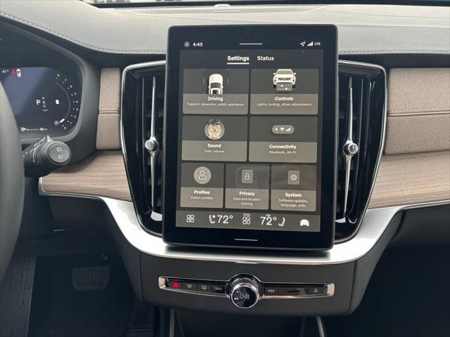 2026 Volvo XC90 Plus, B6 AWD Gas (mild hybrid), Gasoline, Bright, 7 Seats