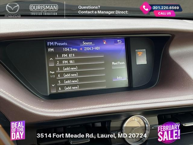 2018 Lexus ES 300h 300h