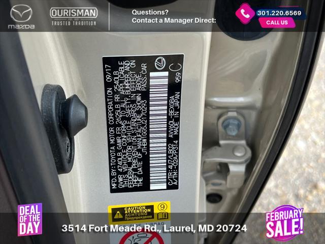 2018 Lexus ES 300h 300h
