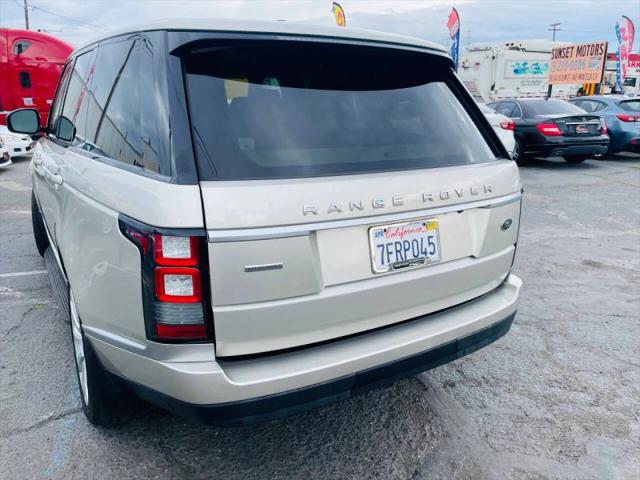 2014 Land Rover Range Rover 5.0L V8 Supercharged