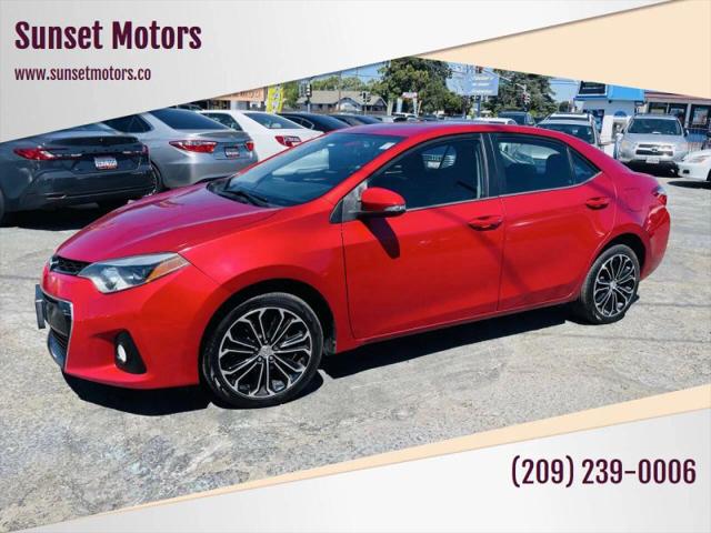 2015 Toyota Corolla S for sale in Manteca, CA