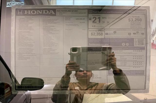 2026 Honda Ridgeline Sport