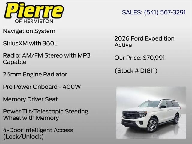 2026 Ford Expedition Active