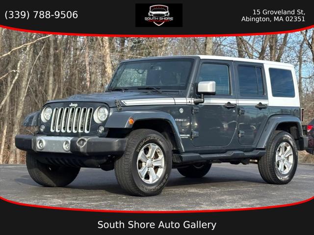 2017 Jeep Wrangler Unlimited Chief Edition 4x4 for sale in Abington, MA
