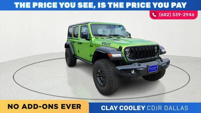 2026 Jeep Wrangler 4-Door Willys 4x4 for sale in Dallas, TX