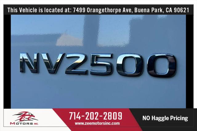 2021 Nissan 2500 SV Standard Roof V6