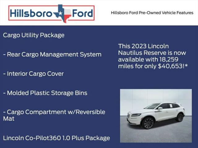 2023 Lincoln Nautilus Reserve