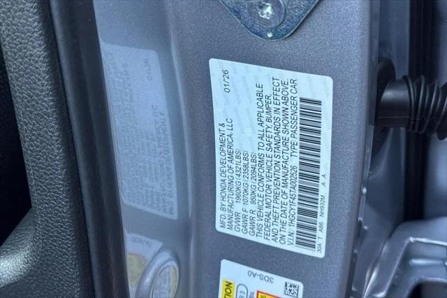2026 Honda Accord Sedan SE