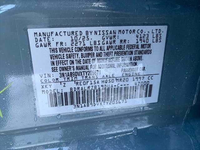 2026 Nissan Sentra SR