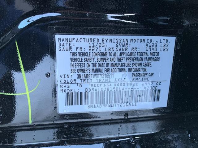 2026 Nissan Sentra SL