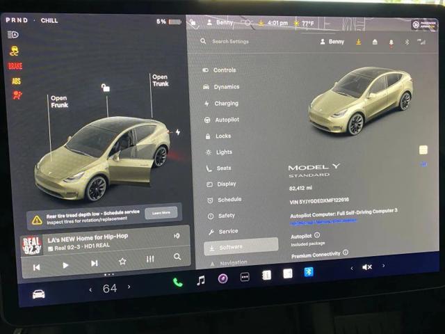 2021 Tesla Model Y Standard Range Rear-Wheel Drive