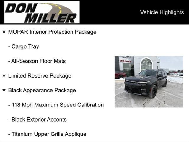 2026 Jeep Grand Wagoneer Limited Reserve 4x4