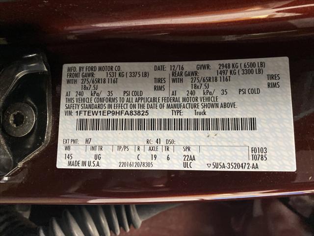 2017 Ford F-150 XLT