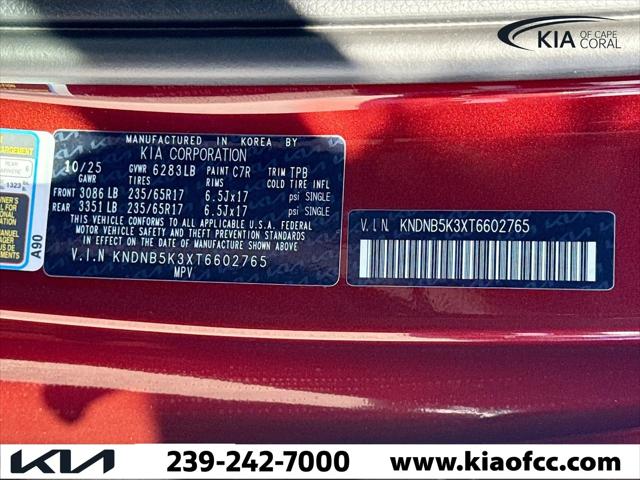 2026 Kia Carnival MPV LXS