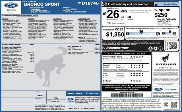 2022 Ford Bronco Sport Big Bend