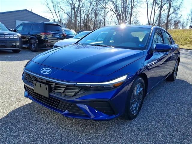 2026 Hyundai Elantra Hybrid Blue
