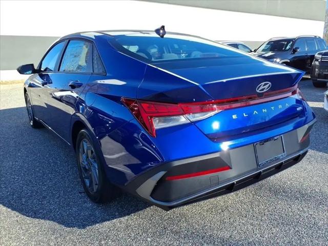 2026 Hyundai Elantra Hybrid Blue