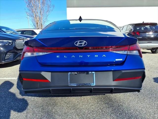 2026 Hyundai Elantra Hybrid Blue