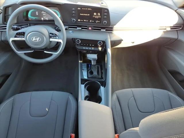 2026 Hyundai Elantra Hybrid Blue