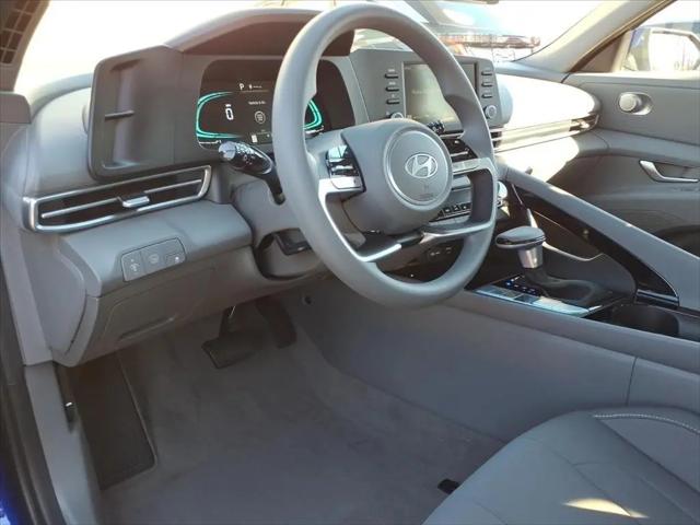 2026 Hyundai Elantra Hybrid Blue