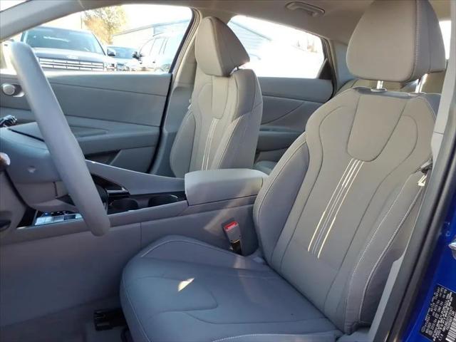 2026 Hyundai Elantra Hybrid Blue
