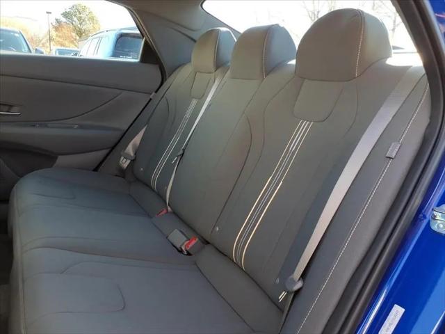 2026 Hyundai Elantra Hybrid Blue