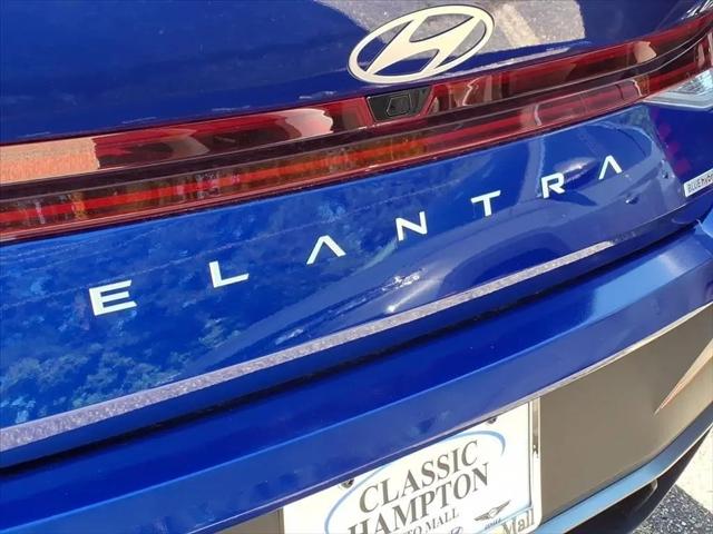 2026 Hyundai Elantra Hybrid Blue