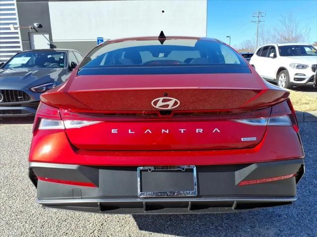 2026 Hyundai Elantra Hybrid Blue