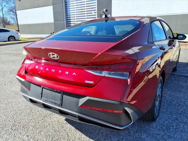 2026 Hyundai Elantra Hybrid Blue