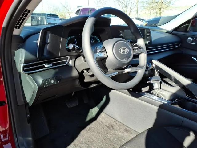 2026 Hyundai Elantra Hybrid Blue