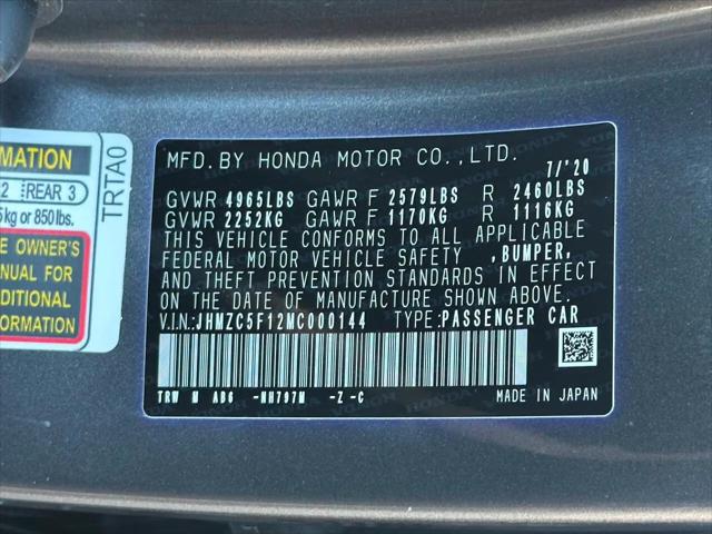 2021 Honda Clarity Plug-In Hybrid Plug-In Hybrid