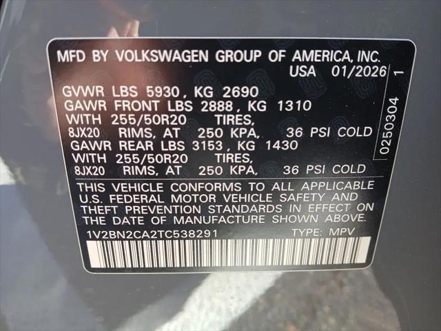 2026 Volkswagen Atlas SEL