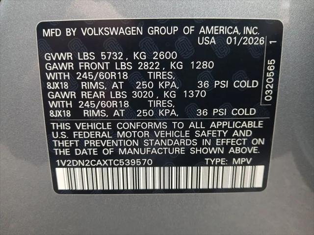 2026 Volkswagen Atlas SE