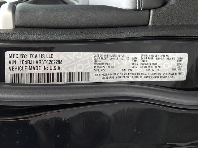2026 Jeep Grand Cherokee Altitude 4x4