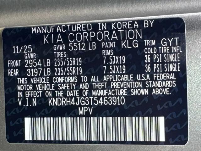 2026 Kia Sorento Hybrid EX